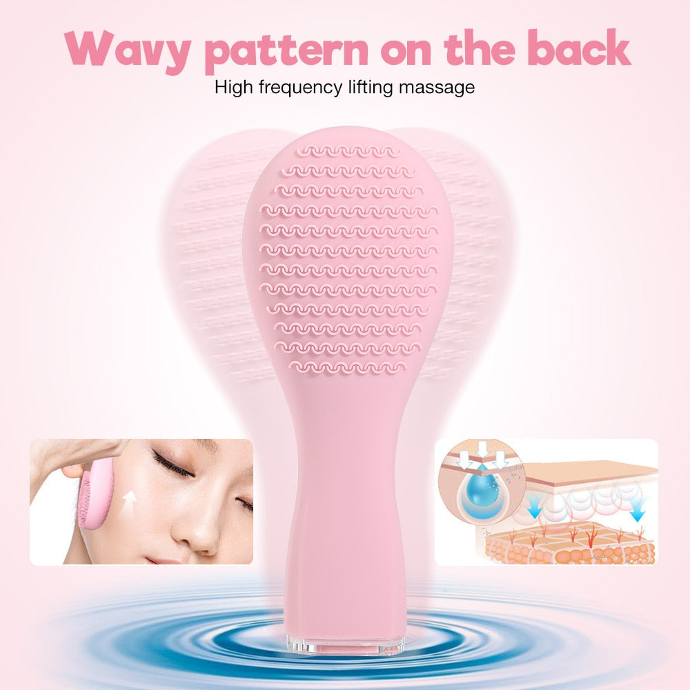 Facial Cleansing Brush High Frequency Vibratioin Lifting Face Massager