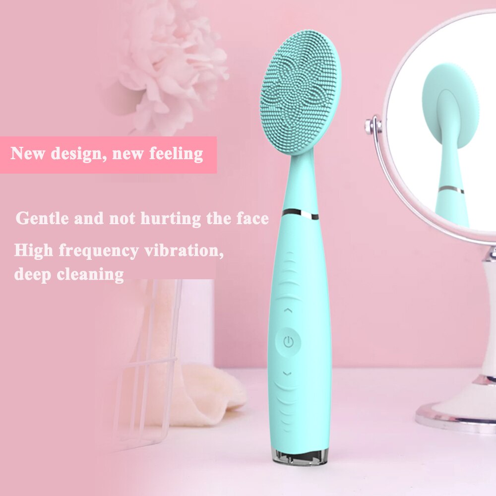 High Frequency Ultrasonic Face Cleaner Brush - Deep Sonic Facial Cleansing