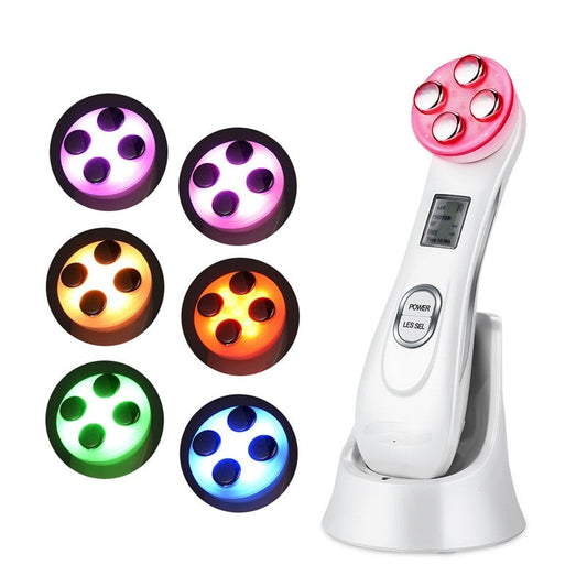 RF Radio Frequency LED Photon Facial Treatment Device