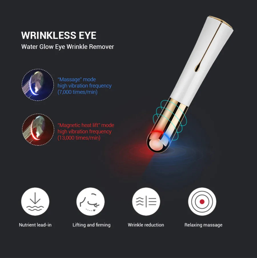 804 Microcurrent Wireless Ultrasonic Eye Lifting Anti Wrinkles Eye