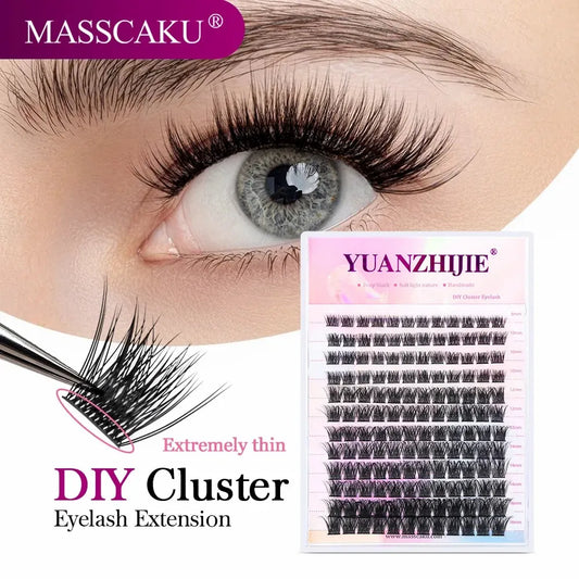 Mix Color 144 Russian Volume MASSCAKU False Eyelashes Natural Soft DIY
