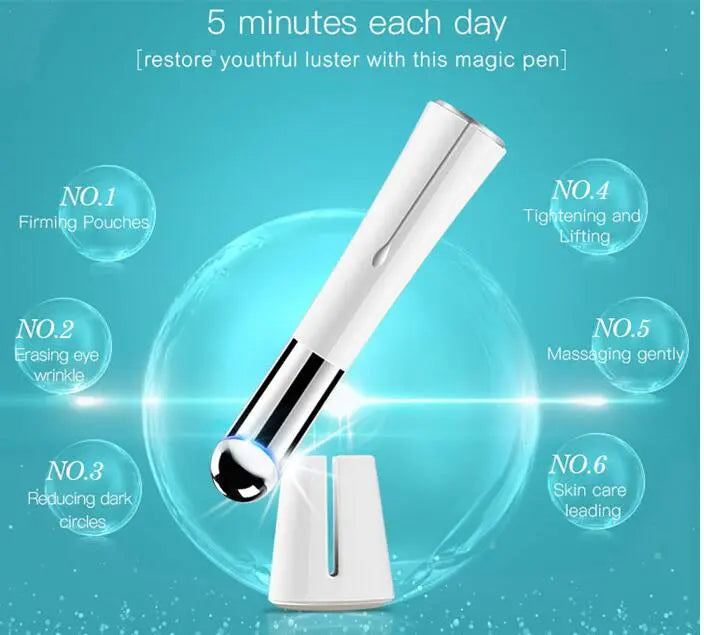 804 Microcurrent Wireless Ultrasonic Eye Lifting Anti Wrinkles Eye