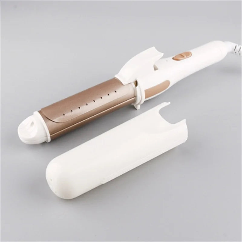 3 In 1 Gold Ceramic Hair Curler Hair Curling Iron Hair Straightener