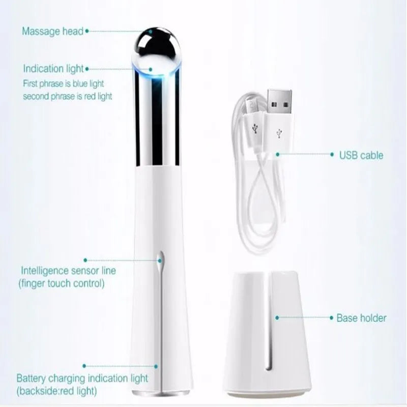 804 Microcurrent Wireless Ultrasonic Eye Lifting Anti Wrinkles Eye