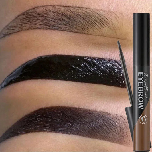 Black Brown Peel-off Eyebrow Gel Tint Makeup Waterproof Lasting Eye