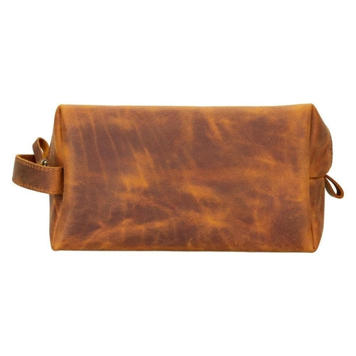 Eve Genuine Leather Make Up Bag - M/L/XL Sizes